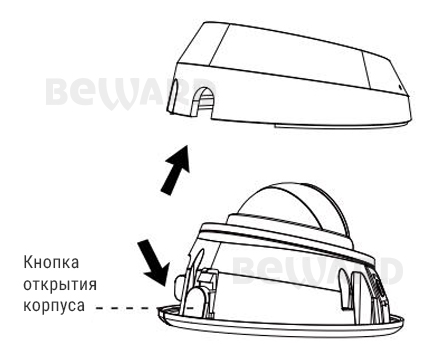 Beward SV2005DR (2.8/3.6 мм на выбор) Видеокамера IP