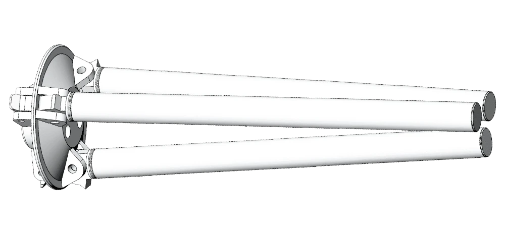 3V Model A RS485 (EM) Турникет трипод