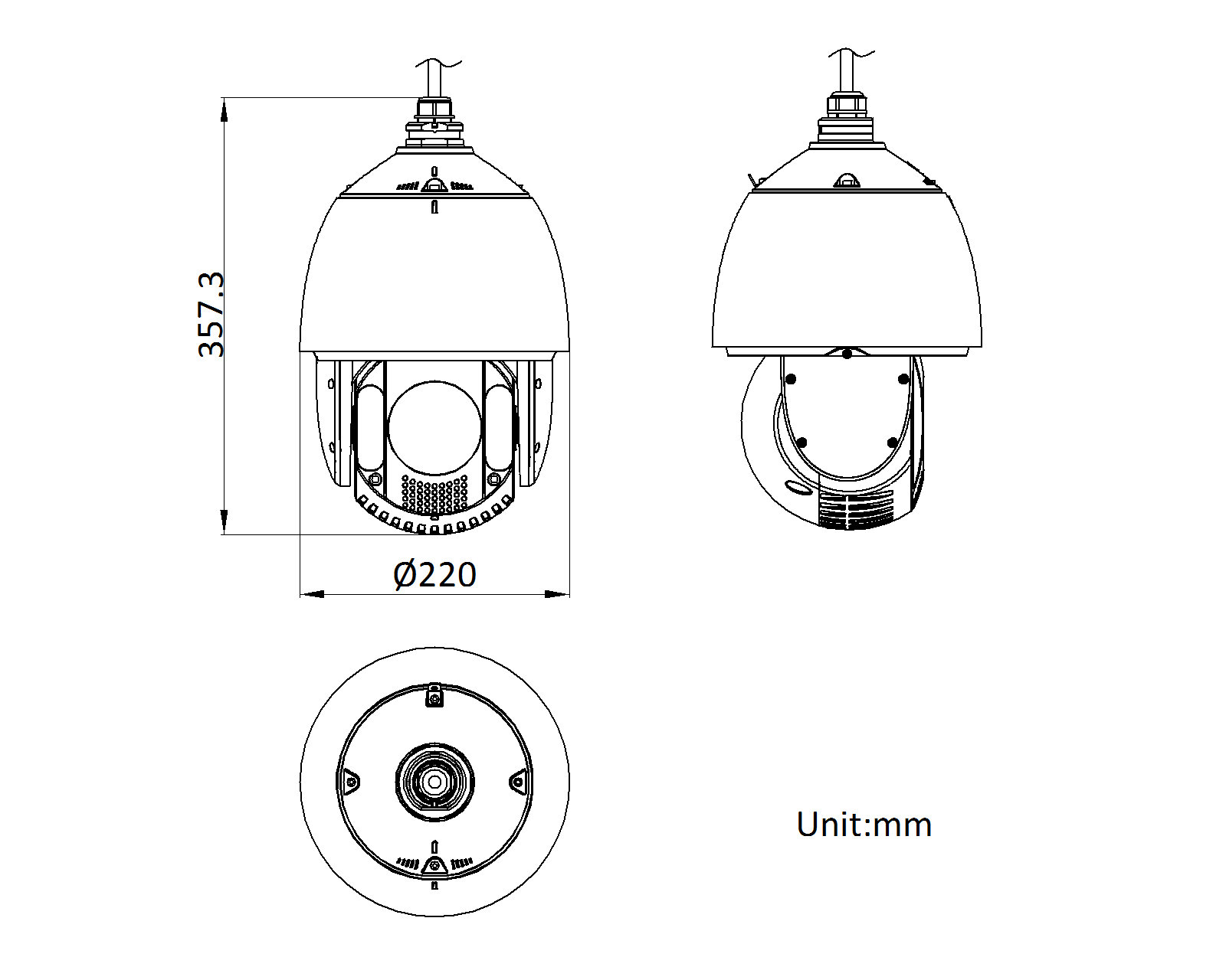Hikvision DS-2DE7A220MCG-EB (6.7-134 мм) видеокамера IP
