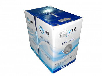 Skynet Кабель FTP2 cat.5е, одножильный, 305м, Cu, серый Skynet Кабель FTP2 cat.5е, одножильный, 305м, Cu, серый