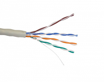 Skynet Light UTP4 cat.5е, одножильный, 305м, Cu, Проходит Fluke тест, серый Skynet Light UTP4 cat.5е, одножильный, 305м, Cu, Проходит Fluke тест, серый