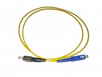 Netko Патч-корд оптический переходной SC-FC/UPC SM Simplex 3.0мм 9/125, 1м, LSZH Netko Патч-корд оптический переходной SC-FC/UPC SM Simplex 3.0мм 9/125, 1м, LSZH