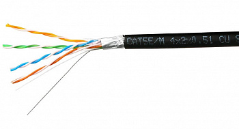 Skynet (56105) Кабель FTP4 cat.5е, одножильный, 305м, Cu, Проходит Fluke тест Skynet (56105) Кабель FTP4 cat.5е, одножильный, 305м, Cu, Проходит Fluke тест