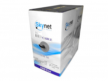 Skynet (65689) Кабель FTP4 cat.5е, одножильный, 305м, Cu, Проходит Fluke тест Skynet (65689) Кабель FTP4 cat.5е, одножильный, 305м, Cu, Проходит Fluke тест