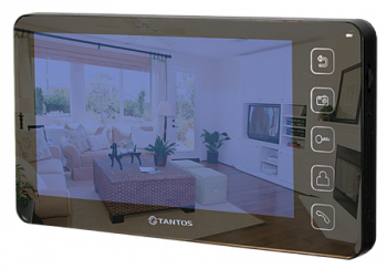 Tantos Prime SD Mirror (XL) (black) Видеодомофон Tantos Prime SD Mirror (XL) (black) Видеодомофон
