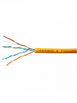 Skynet Кабель Premium UTP4 cat.5е, одножильный, 305м, Cu, Проходит Fluke тест, нг(А)-LSZH оранжевый Skynet Кабель Premium UTP4 cat.5е, одножильный, 305м, Cu, Проходит Fluke тест, нг(А)-LSZH оранжевый