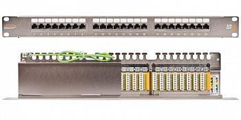 NIKOMAX NMC-RP24SE2-1U-MT Коммутационная панель 19"