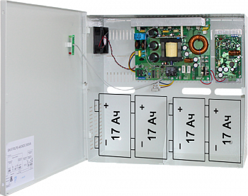 BASTION SKAT-V ИБП-48(36)/9(6)-4x17 (SKAT-RLPS.48/36DC-500VA) Источник бесперебойного питания