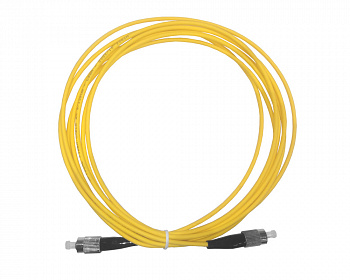 Netko Патч-корд оптический соединительный FC-FC/UPC SM Simplex 3.0мм 9/125, 3м, LSZH