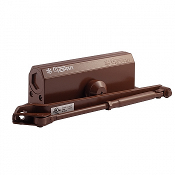 Нора-М 4S Дверной доводчик  (коричневый)