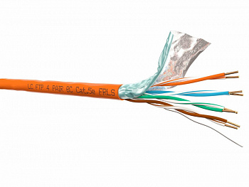 LC Кабель FTP4 cat.5е, одножильный, 305м, Cu, FRLS (Flame retardant low smoke) LC Кабель FTP4 cat.5е, одножильный, 305м, Cu, FRLS (Flame retardant low smoke)