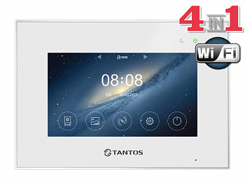 Tantos Marilyn HD Wi-Fi IPS (VZ) white Монитор видеодомофона Tantos Marilyn HD Wi-Fi IPS (VZ) white Монитор видеодомофона
