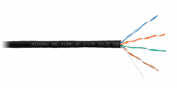 NIKOMAX NMC 4100C-BK Кабель U/UTP 4 пары NIKOMAX NMC 4100C-BK Кабель U/UTP 4 пары