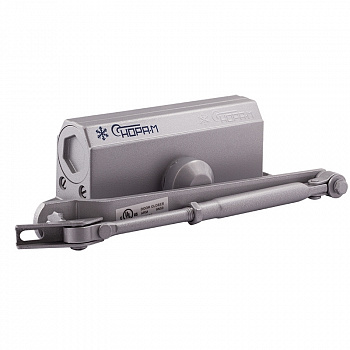 Нора-М 3S мал. Дверной доводчик (серый) Нора-М 3S мал. Дверной доводчик (серый)