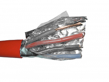 Netko Кабель сигнальный, экранированный, КПСЭнг (А) - FRLS, 2*2*2.5мм2 (1.8мм) 200м, красный Netko Кабель сигнальный, экранированный, КПСЭнг (А) - FRLS, 2*2*2.5мм2 (1.8мм) 200м, красный