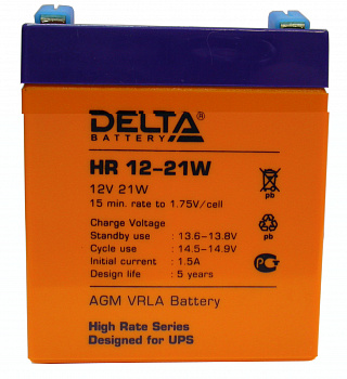 Delta HR12-21W Аккумулятор