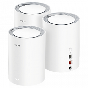 Cudy M3000(3-Pack) MESH система Wi-Fi Cudy M3000(3-Pack) MESH система Wi-Fi
