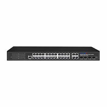 TRASSIR TR-NS24284C-400-24PoE v2 Коммутатор