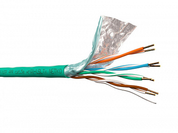 Netko Кабель F/UTP 4 (FTP4) cat.5e зеленый Netko Кабель F/UTP 4 (FTP4) cat.5e зеленый