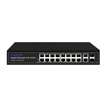 TRASSIR TR-NS24202S-300-16PoE v2 Коммутатор