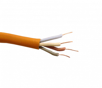 Технокабель Кабель сигнальный, неэкранированный, КПСнг(А)-FRLS, 2*2*0.2мм2 (0.51мм) 200м, оранж. Технокабель Кабель сигнальный, неэкранированный, КПСнг(А)-FRLS, 2*2*0.2мм2 (0.51мм) 200м, оранж.