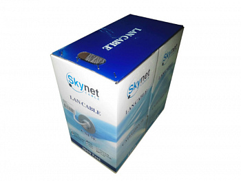Skynet Кабель Standard UTP4 cat.5е, одножильный, 305м, Cu, Проходит Fluke тест, нг(А)-LSZH, серый Skynet Кабель Standard UTP4 cat.5е, одножильный, 305м, Cu, Проходит Fluke тест, нг(А)-LSZH, серый