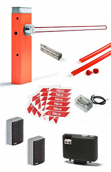NICE L9BAR8BDKIT1 Комплект шлагбаума NICE L9BAR8BDKIT1 Комплект шлагбаума
