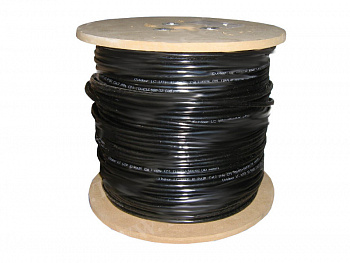 Netko Кабель LC UTP25 cat.3, 305м, 0,40мм, наружный, черный