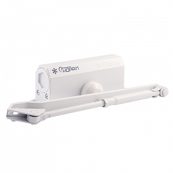 Нора-М 3S бол. Дверной доводчик  (белый) Нора-М 3S бол. Дверной доводчик  (белый)