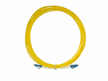 Netko Патч-корд оптический соединительный LC-LC/UPC SM Simplex 3.0мм 9/125, 3м Netko Патч-корд оптический соединительный LC-LC/UPC SM Simplex 3.0мм 9/125, 3м