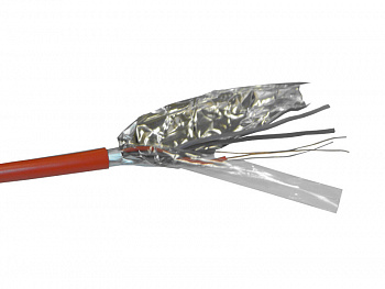 Netko Кабель сигнальный, экранированный, КПСЭнг (А) - FRLS, 2*2*0.2мм2 (0.5мм) 200м, красный Netko Кабель сигнальный, экранированный, КПСЭнг (А) - FRLS, 2*2*0.2мм2 (0.5мм) 200м, красный