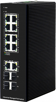 GIGALINK GL-SW-G206-8PSG(BT) Управляемый промышленный L2 коммутатор