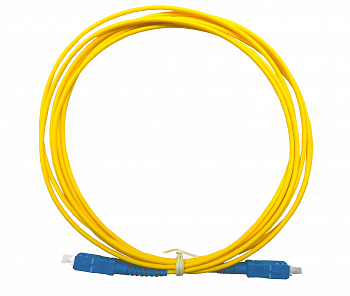 Netko Патч-корд оптический соединительный SC-SC/UPC SM Simplex 3.0мм 9/125