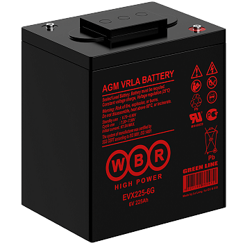 WBR EVX225-6G Аккумулятор WBR EVX225-6G Аккумулятор