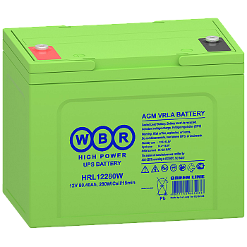 WBR HRL12280W Аккумулятор WBR HRL12280W Аккумулятор