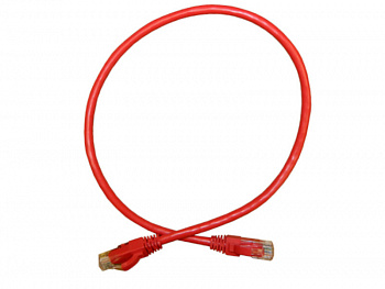 Netko Патч-корд UTP4 cat.6, 3.0м, литой коннектор, красный, CKC Netko Патч-корд UTP4 cat.6, 3.0м, литой коннектор, красный, CKC
