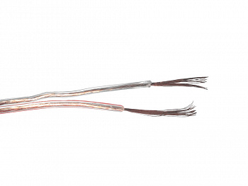 Netko Кабель акустический 2*0.35мм2 (20*0.15мм) CCA, 100м, пластиковая катушка, прозрачный Optima Netko Кабель акустический 2*0.35мм2 (20*0.15мм) CCA, 100м, пластиковая катушка, прозрачный Optima