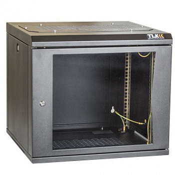 TLK TWI-126060-R-G-BK Шкаф настенный разборный 19" 12U TLK TWI-126060-R-G-BK Шкаф настенный разборный 19" 12U