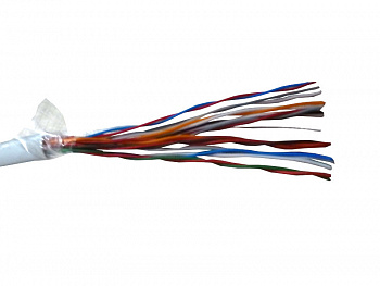 LC Кабель UTP10 cat.3, 305м, 0,40мм, нг(А)-HF LSZH, серый