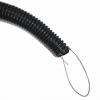 Netko Труба гофрированная, ПНД, легкая, с зондом, d50 мм, черная, 30м "С" Netko Труба гофрированная, ПНД, легкая, с зондом, d50 мм, черная, 30м "С"