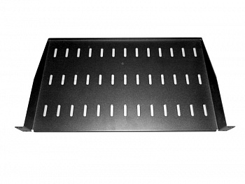 Netko Полка консольная 1U, глубина 270, без крепежа, черная