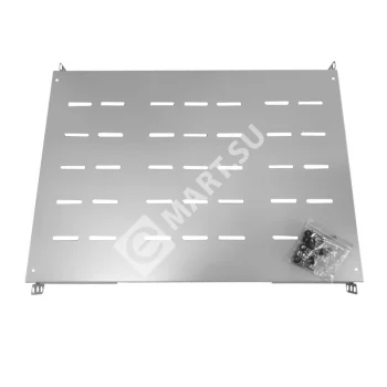 Netko Полка для шкафа глубиной 800 (444х550) с ушками, серая, 60 кг