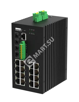 GIGALINK GL-SW-G307-16P4ST-I(BT) Управляемый промышленный L3 коммутатор