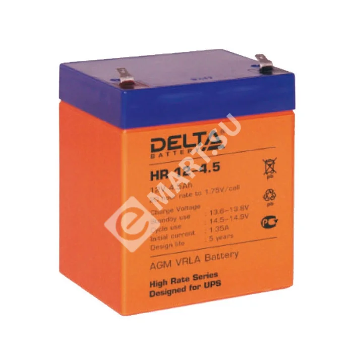Аккумулятор Delta  HR 12-4.5