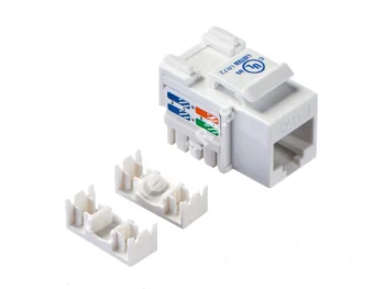 Netko Модуль Keystone неэкранированный, RJ45, cat.5e, 90°, 110/Krone тип