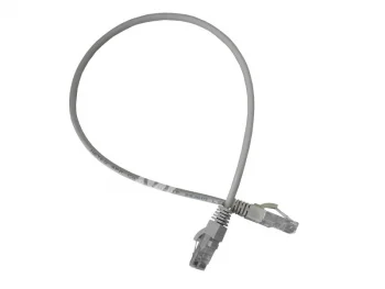 Netko Патч-корд UTP4 cat.5e, 0.5м, литой коннектор, серый, LSZH, Expert CKC